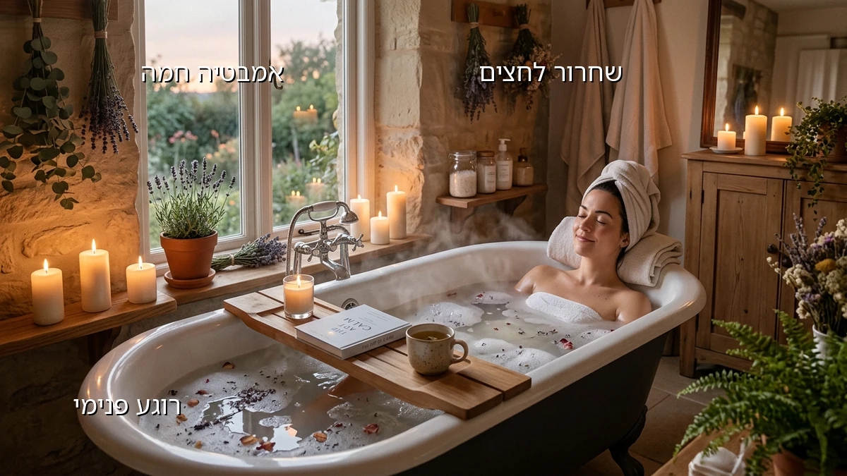 הרגעת רגליים עייפות מלחץ באמבטיה: הדרך שלך לאיזון גוף נפש