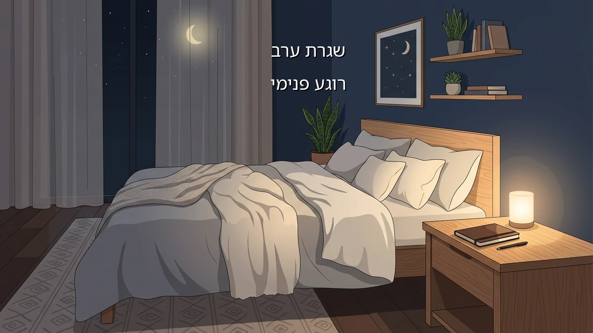 סובלים מדאגות ישנים טוב יותר בלילה - מדריך מעשי לשיפור השינה