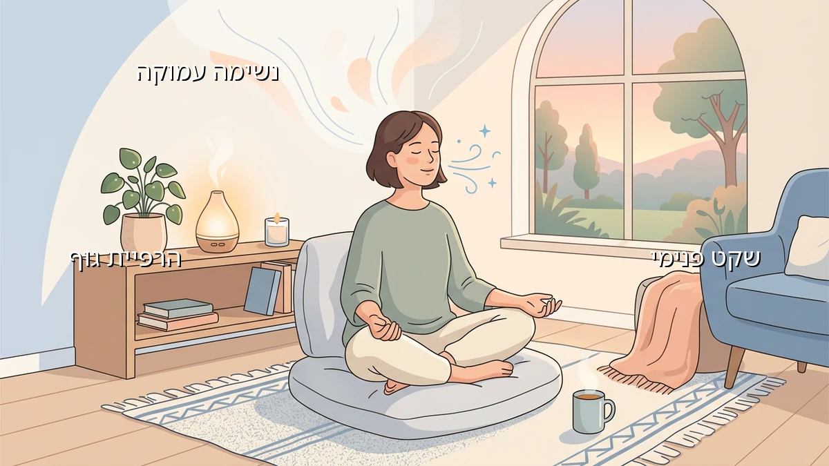 איך להרגיע את הגוף בעזרת סריקת גוף קצרה