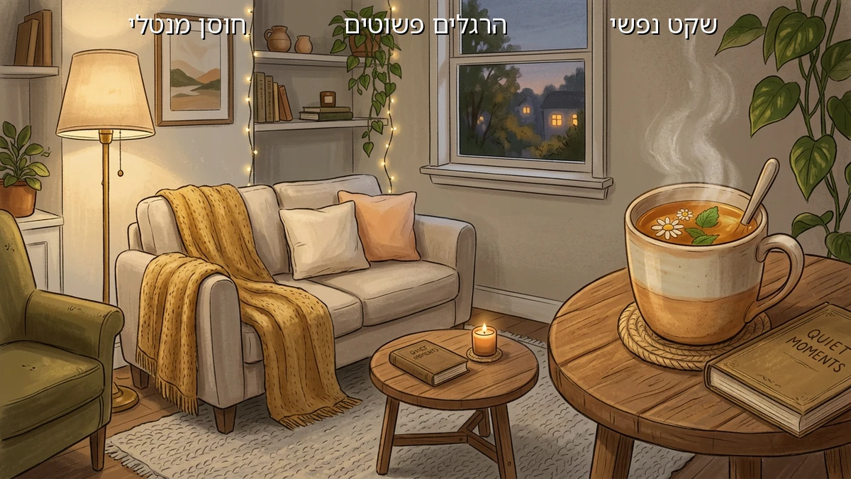 אנשים עסוקים בונים חוסן בבית בקלות
